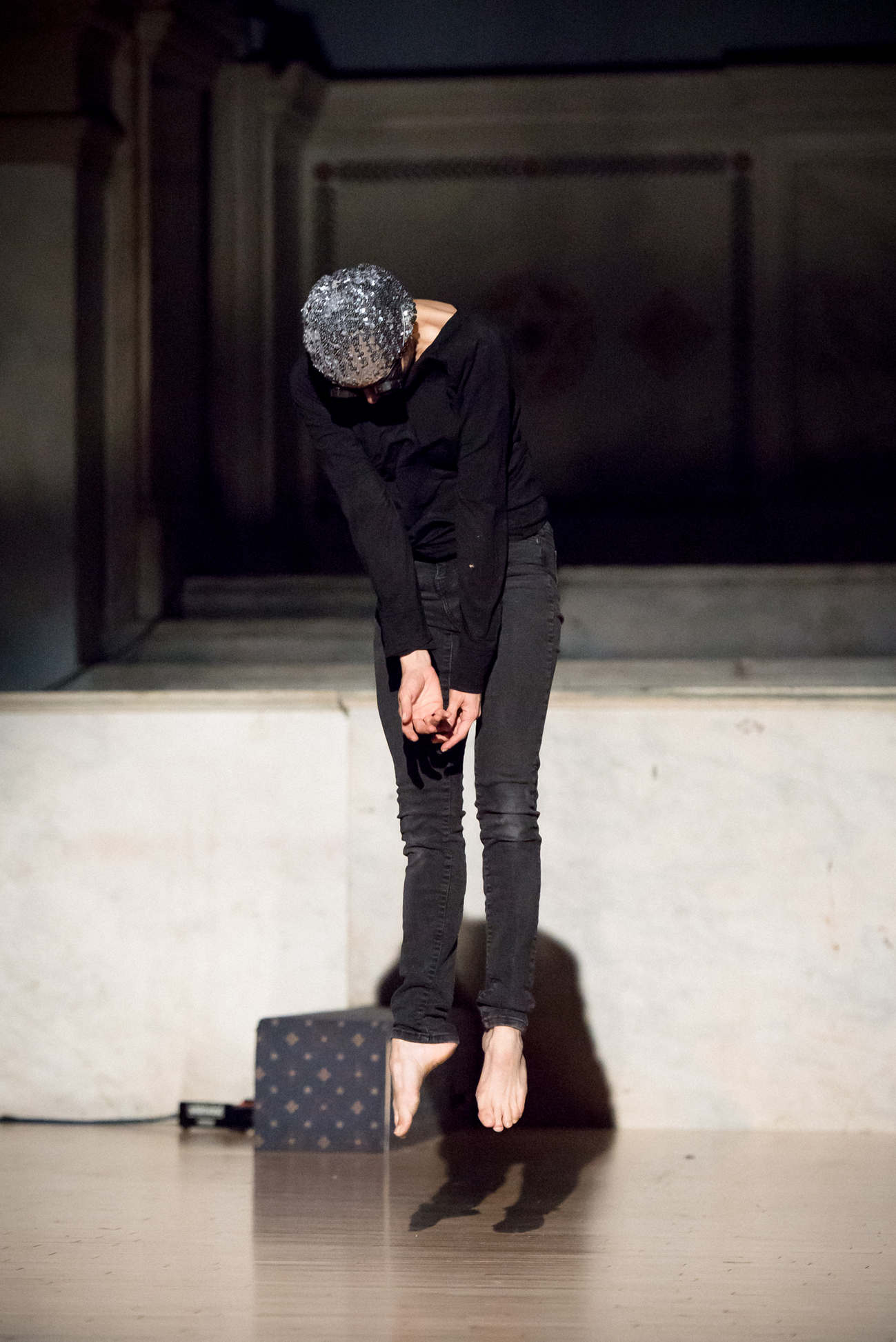 Choreographer and performer Christine Bonansea