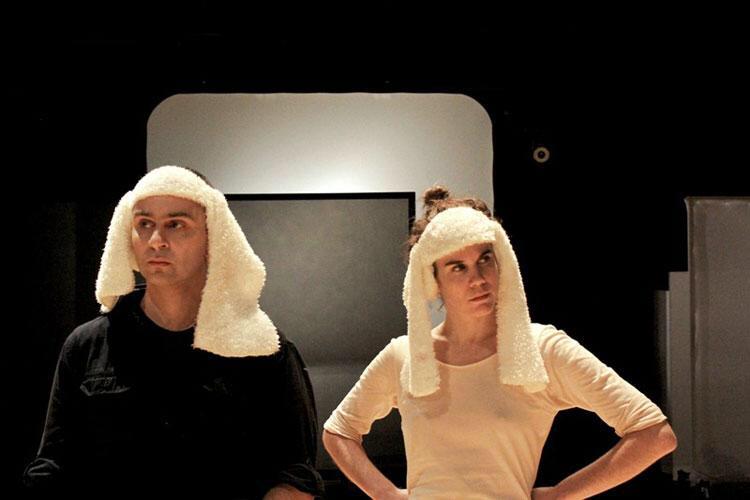 Choreographers of "Nothing III," Ohad Fishof and Noa Zuk